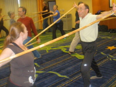 Stick Yoga