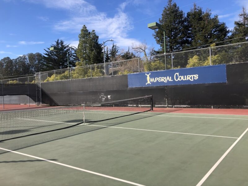 Imperial Courts Tennis Club, a Santa Cruz County gym with sauna access