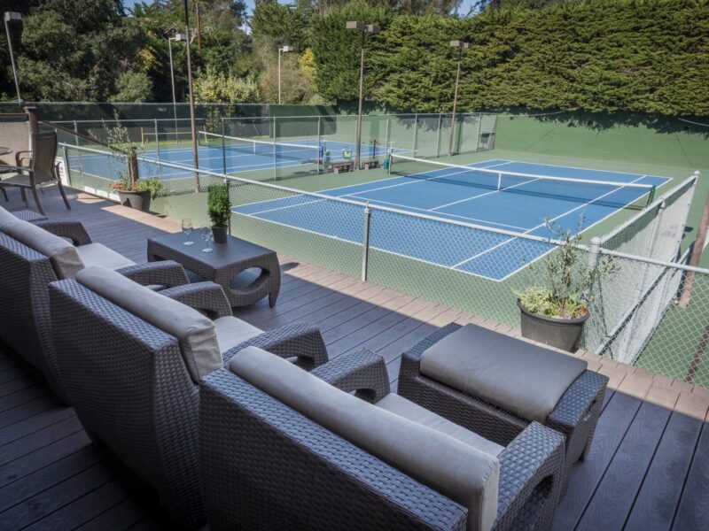 Tennis Club of Rio Del Mar, a Santa Cruz County gym with sauna access