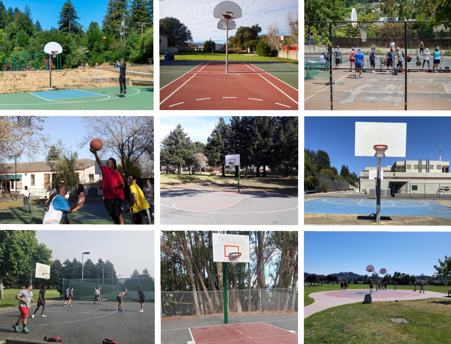 Best Outdoor Basketball Courts in Santa Cruz